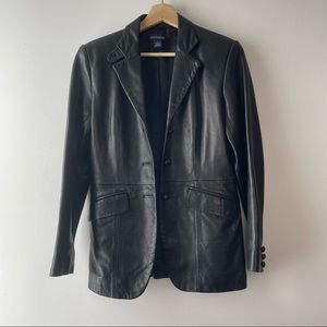 ANN TAYLOR VTG LEATHER JACKET